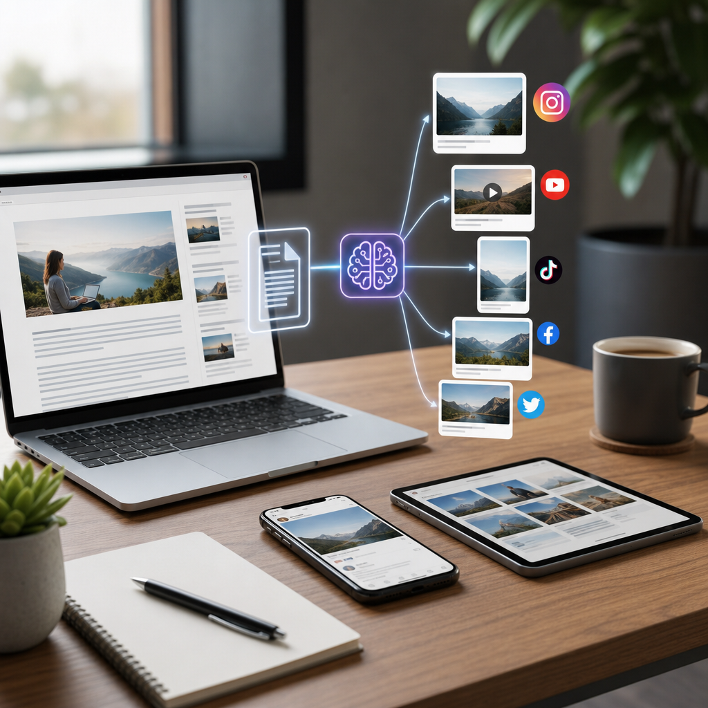 Maximize content creation with AI automation and repurposing strategies